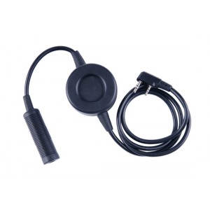 Кнопка PTT (WADSN) - EARMOR TCI для рации (Kenwood-BaoFeng) Black